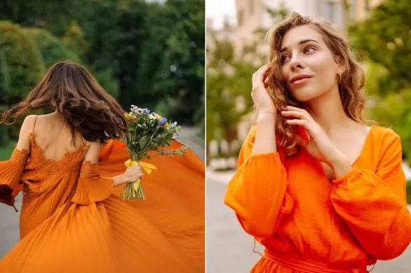 To najmodniejszy kolor przełomu lata i jesieni. Jak nosić odcień Aperol Spritz?