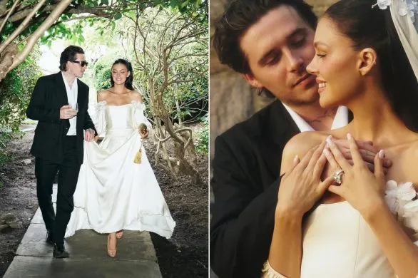 Nicola Peltz i Brooklyn Beckham odnowili przysięgę małżeńską. Victoria i David nie pojawili się na ceremonii
