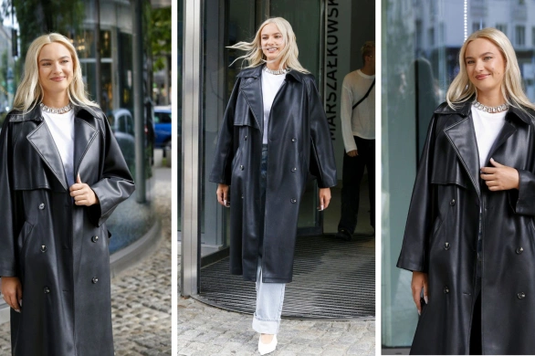 Stylowa Natalia Nykiel opuszcza „Dzień Dobry TVN”. Jej płaszcz to hit jesieni 2025