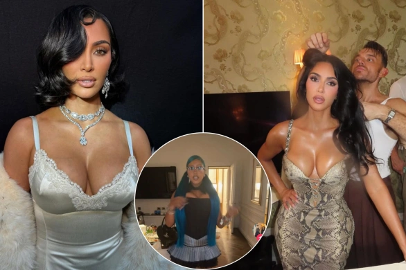 Kim Kardashian w ogniu krytyki. Internauci zaskoczeni odważną stylizacją jej 12-letniej córki