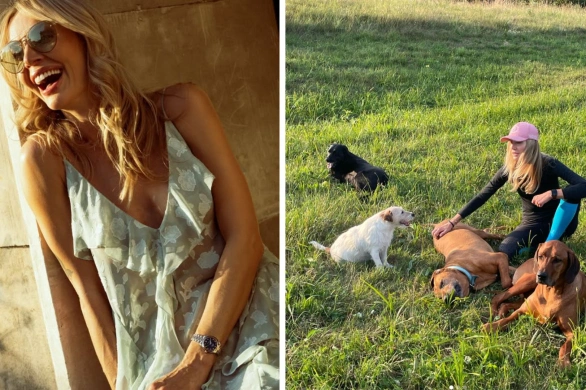 Agnieszka Woźniak-Starak znalazła węża! „Takiego zwierzątka jeszcze nie miałam”