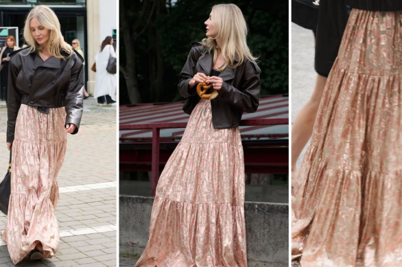 Boho w wydaniu Agnieszki Woźniak- Starak, czyli z czym łączyć długie spódnice jesienią?