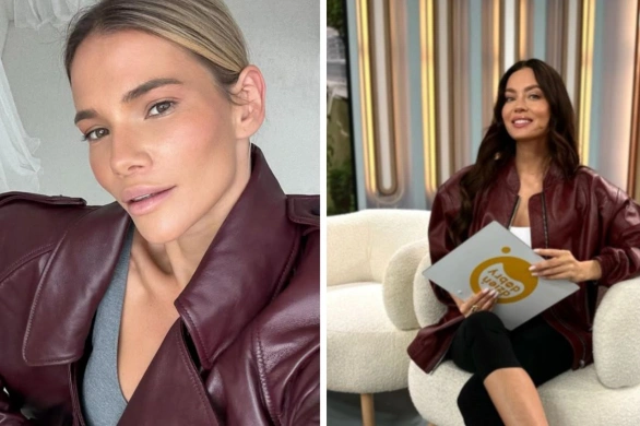 Burgundowa kurtka hitem jesieni 2025. Sprawdź, jak ją stylizować