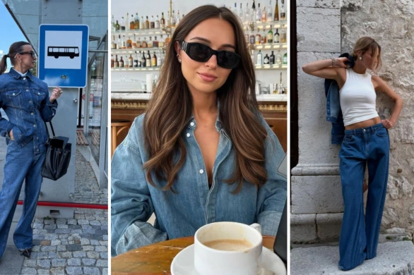 Denim powraca na salony. Tak noszą go gwiazdy