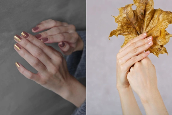Stylista paznokci gwiazd zdradził najgorętszy trend na jesień 2025. Poznaj toasted manicure