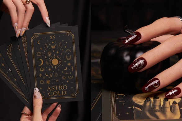 Chcesz piękne paznokcie na Halloween? Te naklejki są obłędne