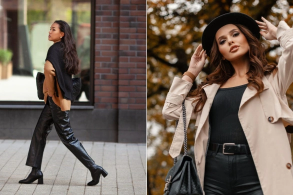 Skórzane spodnie wracają do łask. Jak nosić je jesienią 2025?