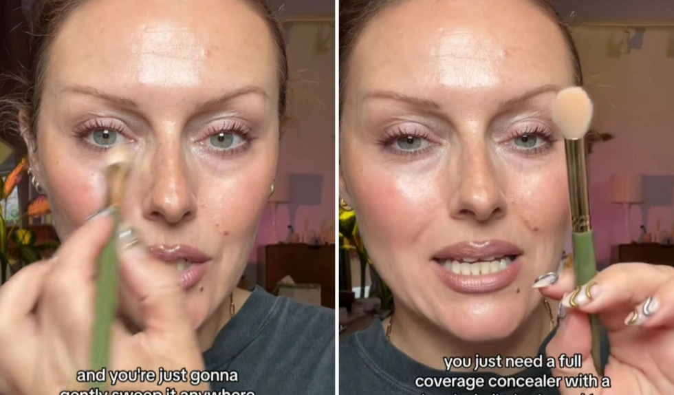 Uzależniający trik na gładki makijaż. Viralowy korektor nie tylko dla 40-latek