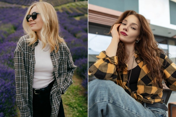 To ulubiony trend 30-latek na jesień 2025. Jak stylizować koszule w kratę?