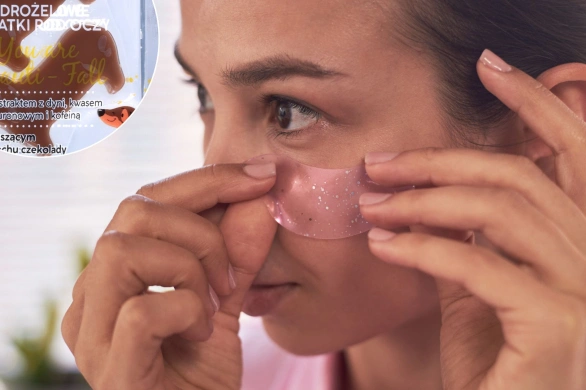 Rossmann sprzedaje płatki pod oczy w kształcie jamników. W ofercie też serca i skrzydła motyla