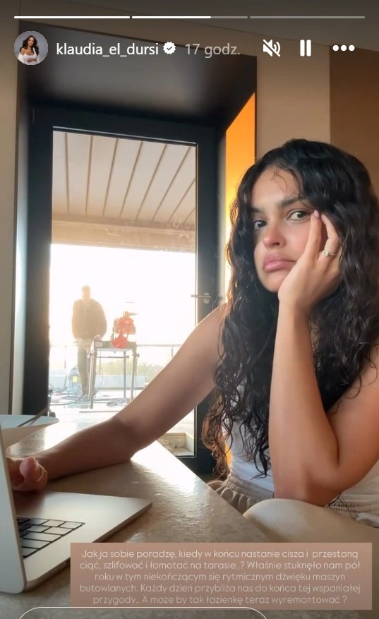 Klaudia El Dursi w naturalnym wydaniu