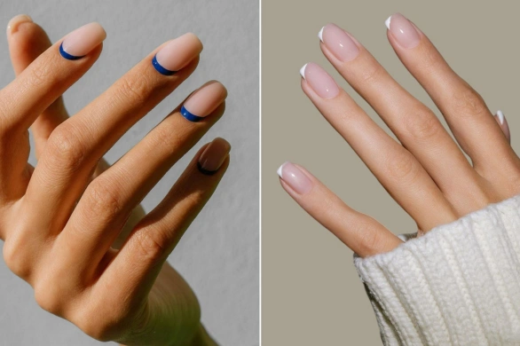 Eleganckie paznokcie na jesień 2025? Poznaj curved french manicure. To klasyka z twistem