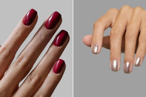 Najmodniejsze paznokcie na przełom jesieni i zimy: grzane wino, cynamon, a może brokat?