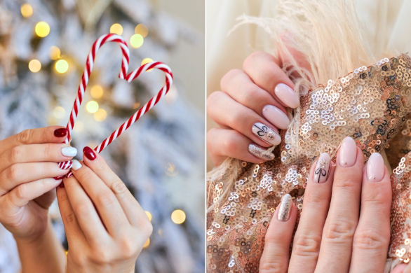 Najpiękniejsze paznokcie na święta 2025. 10 pomysłów na manicure idealny