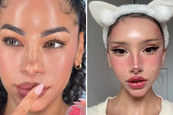 Chcesz konturowania jak beauty influencerki? Zastąp bronzer tintem do ust