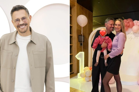 Krzysztof Ibisz świętował pierwsze urodziny córki. Pokazał zdjęcia