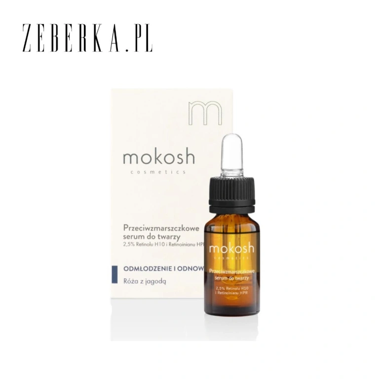 Przeciwzmarszczkowe serum do twarzy Mokosh