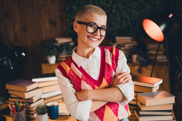 Argyle sweater to obsesja świata mody na zimę 2026. Zobacz najbardziej stylowe swetry w romby z sieciówek