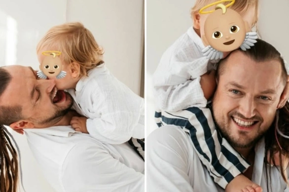Baron pokazuje zdjęcia z synkiem. „Dzięki niemu wciąż wierzę w miłość”