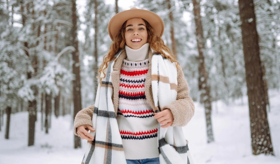 Ciepłe stylizacje na zimę 2026. Co nosić w mroźne dni?
