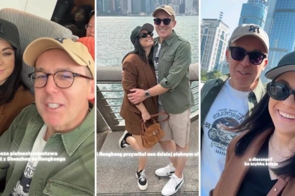 Cichopek i Kurzajewski relacjonują pobyt w Hongkongu. „Trochę chodzenia bez planu”