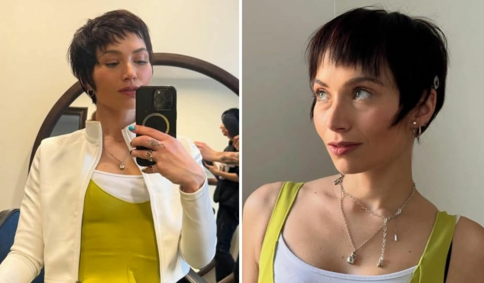 Mery Spolsky prezentuje nową fryzurę. Komu pasują pixie hair?