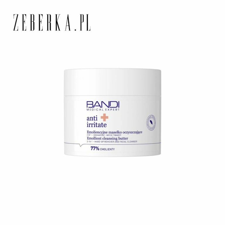 emoliencyjne masełko oczyszczające do twarzy