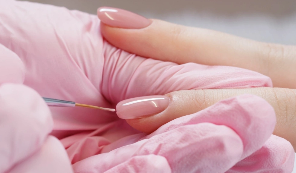 Glass nails, czyli szklany manicure na zimę 2026. Jak uzyskać efekt tafli na paznokciach?