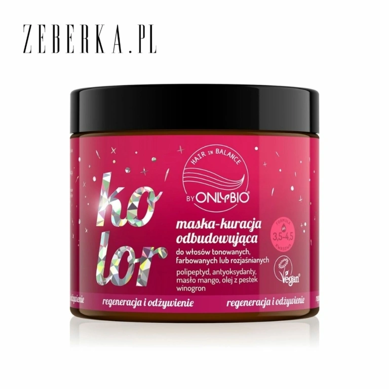 maska do włosów farbowanych