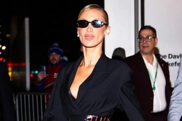 Kaskadowa suknia Belli Hadid to nie koniec. Modelka uczy luksusu w stylu lat 80.