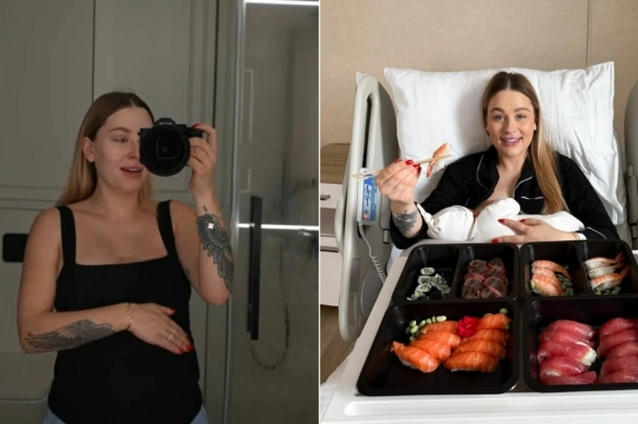 Andziaks pokazała film z porodu. „Trzy godziny snu, nic nie jadłam”