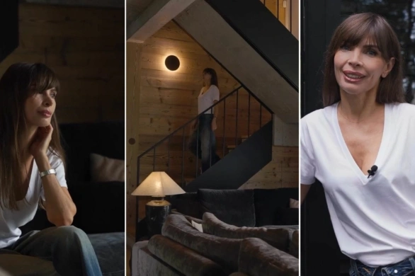 Tak mieszka Agnieszka Dygant. Gwiazda prezentuje wnętrze willi w lesie