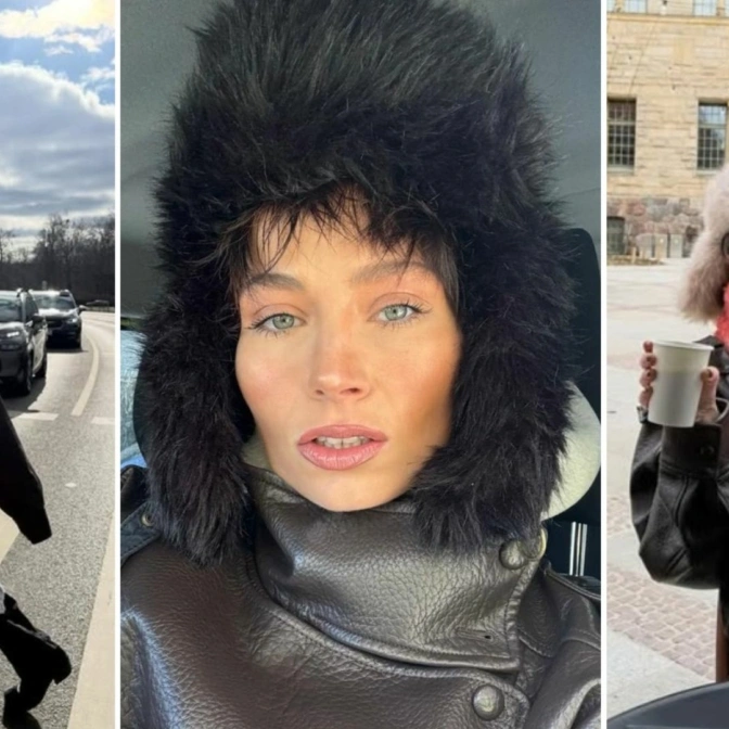 Mery Spolsky pozuje w najmodniejszej czapce sezonu.