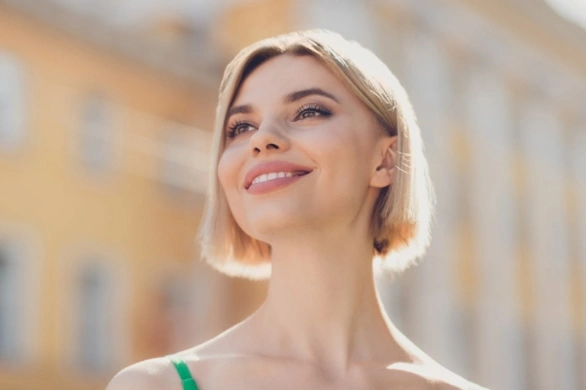 Japoński bob to najmodniejsza minimalistyczna fryzura na wiosnę. Komu pasuje?