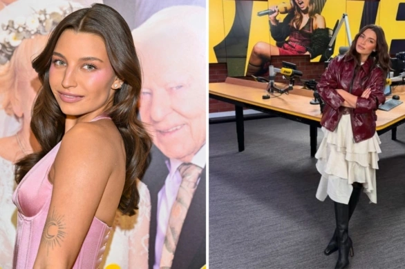 Falbany w wydaniu Julii Wieniawy. Ta spódnica to jeden z najbardziej pożądanych modeli w tym sezonie