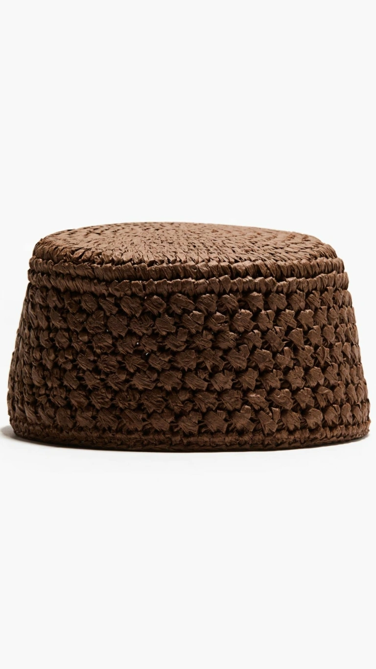 brazowy-pillbox-hat